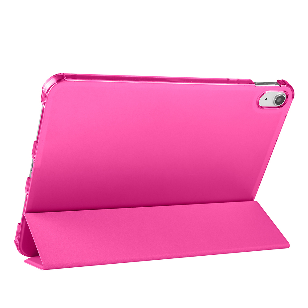Apple iPad Air 10.9 2022 (10th Generation) Zore Smart Cover 1-1 Case with Pen Compartment Stand - 36