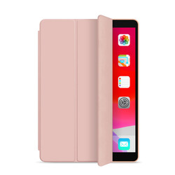 Apple iPad Air 10.9 2022 (5.Nesil) Zore Orjinal Standlı Kılıf Rose Gold