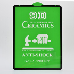 Apple iPad Air 10.9 2022 (5.Nesil) Zore Tablet Seramic Screen Protector Black