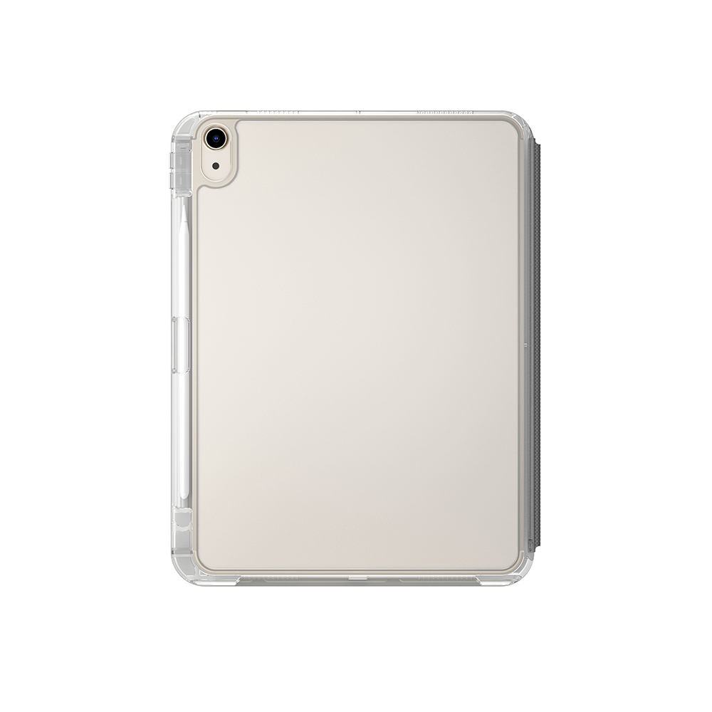 Apple iPad Air 11 2024 Case Skinarma Magnetic Zeta Case with Pencil Holder and Transparent Back Stand - 5