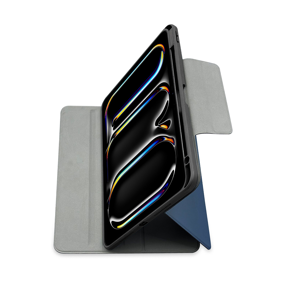 Apple iPad Air 11 2024 Raptic Spin Detachable Folio PU Ayrılabilir Kalem Bölmeli Standlı Kılıf - 30