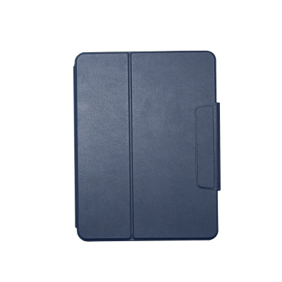 Apple iPad Air 11 2024 Raptic Spin Detachable Folio PU Ayrılabilir Kalem Bölmeli Standlı Kılıf Lacivert