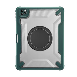 Apple iPad Air 11 2024 Wiwu Mecha Tablet Rotatable Stand Case Green