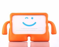 Apple iPad Air 11 2024 Zore iBuy Tablet Stand Case Orange