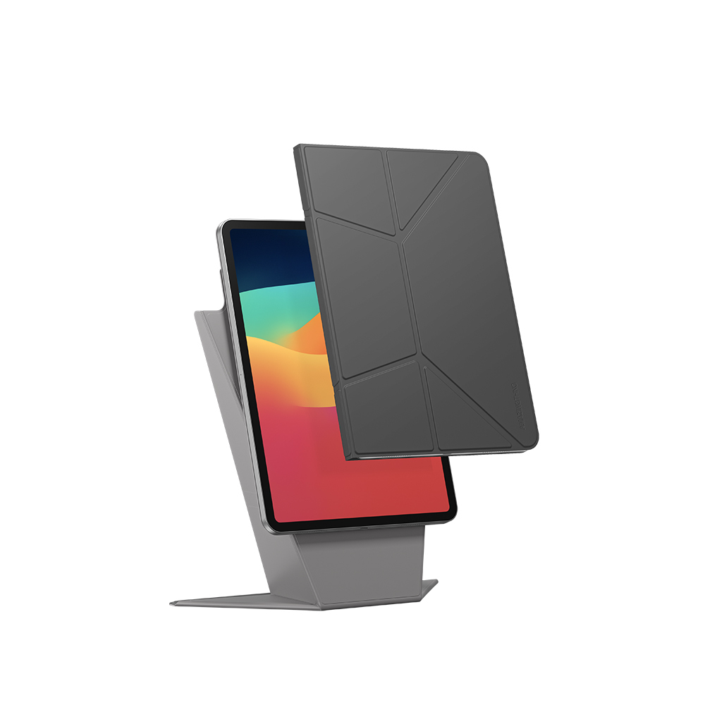 Apple iPad Air 11 2025 M3 Amazingthing Matte Pro Mag Folio Foldable Magnetic Stand Case - 5