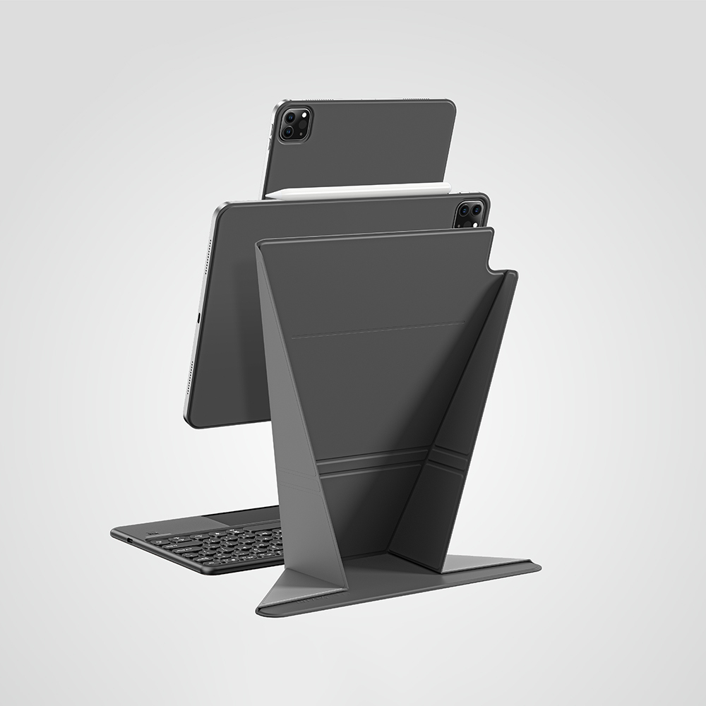 Apple iPad Air 11 2025 M3 Amazingthing Matte Pro Mag Folio Foldable Magnetic Stand Case - 22
