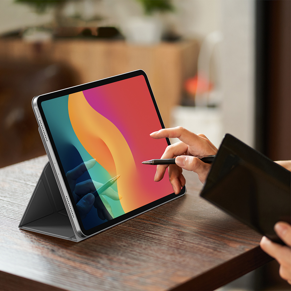 Apple iPad Air 11 2025 M3 Amazingthing Matte Pro Mag Folio Foldable Magnetic Stand Case - 26