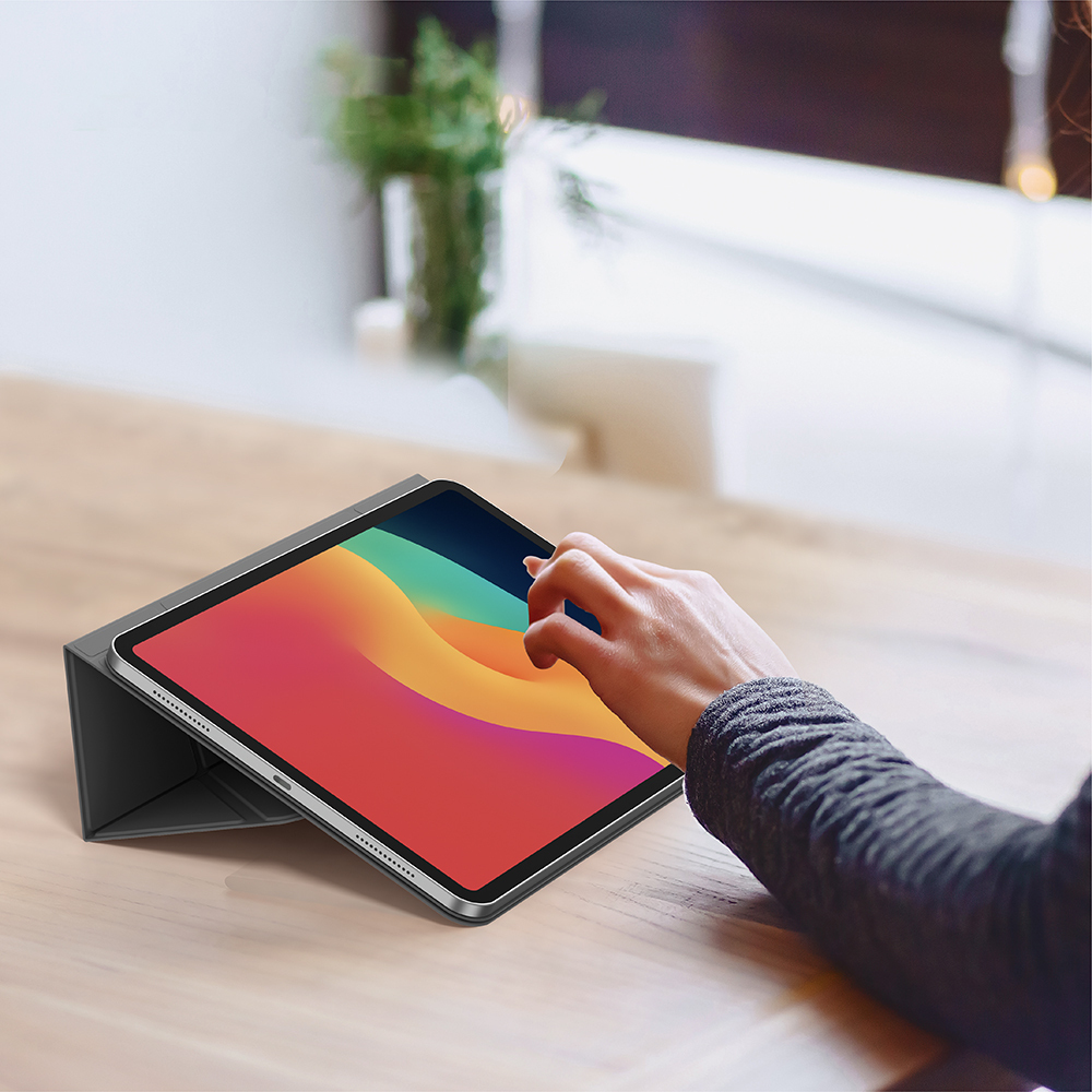 Apple iPad Air 11 2025 M3 Amazingthing Matte Pro Mag Folio Foldable Magnetic Stand Case - 28