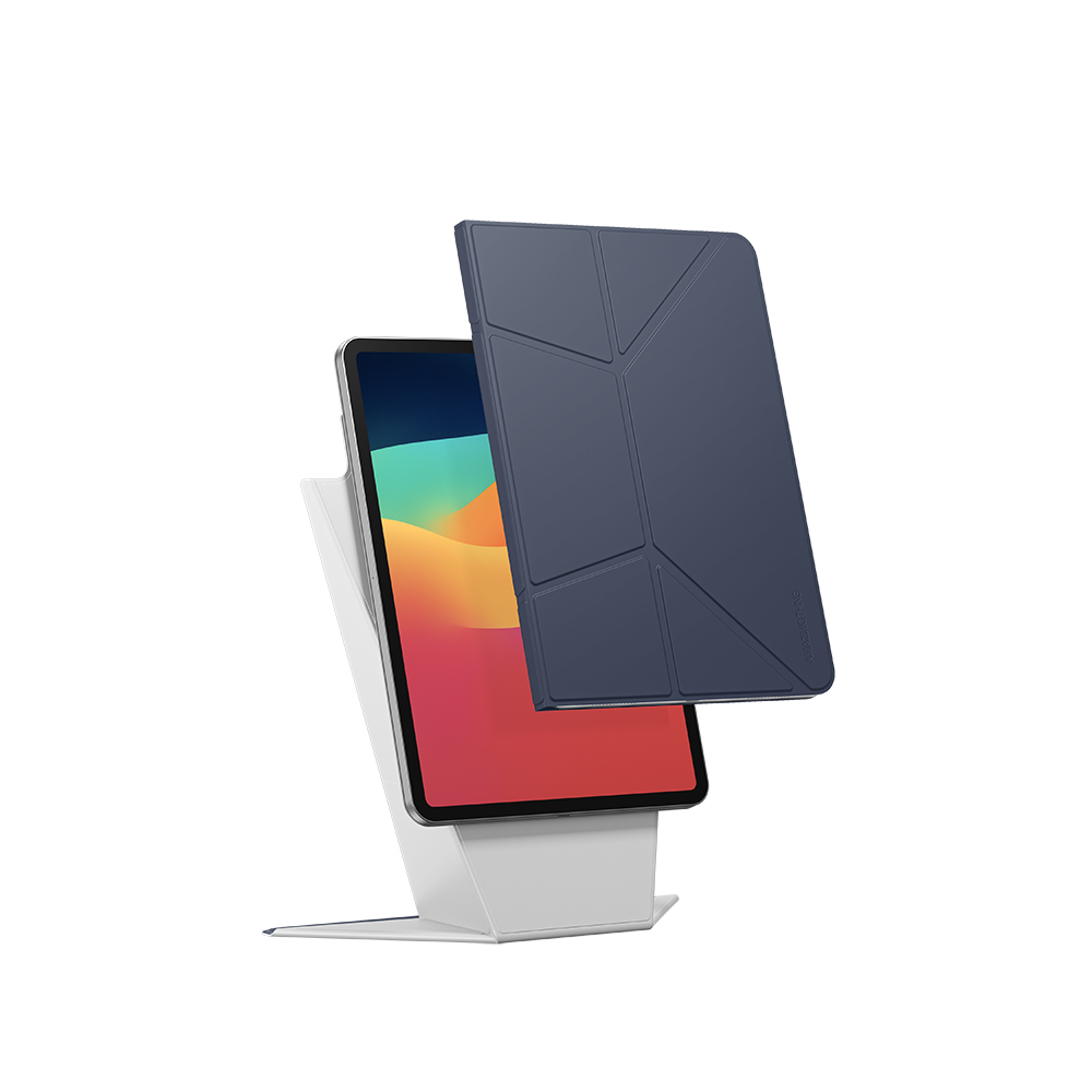 Apple iPad Air 11 2025 M3 Amazingthing Matte Pro Mag Folio Foldable Magnetic Stand Case - 11