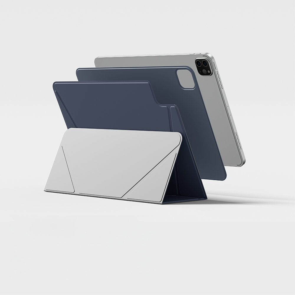 Apple iPad Air 11 2025 M3 Amazingthing Matte Pro Mag Folio Foldable Magnetic Stand Case - 32