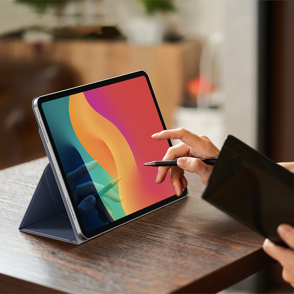 Apple iPad Air 11 2025 M3 Amazingthing Matte Pro Mag Folio Foldable Magnetic Stand Case - 36