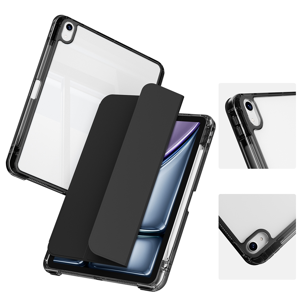Apple iPad Air 11 2025 M3 Case Magnetic Detachable Airbag Zore Sliding Tablet Case - 28