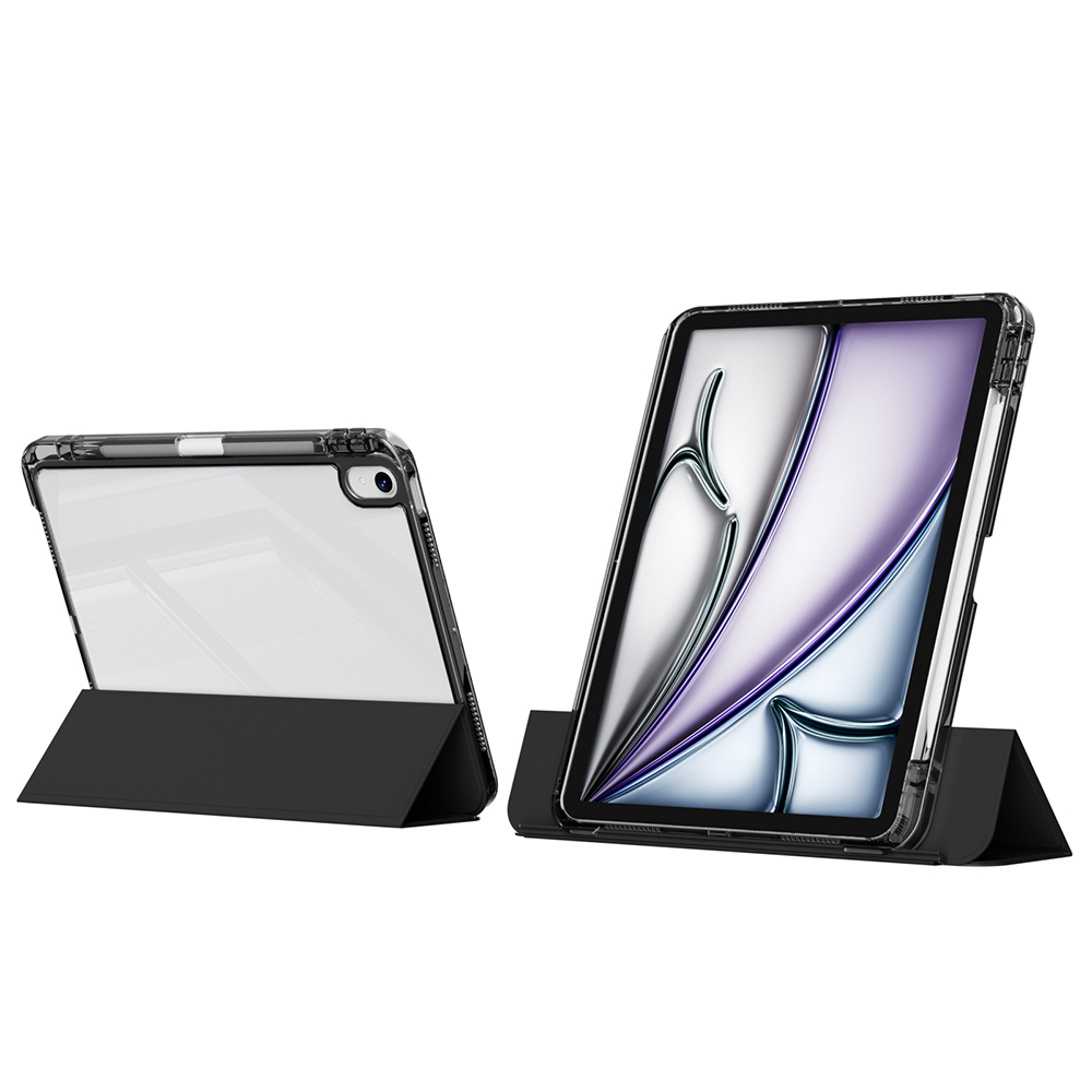 Apple iPad Air 11 2025 M3 Case Magnetic Detachable Airbag Zore Sliding Tablet Case - 37