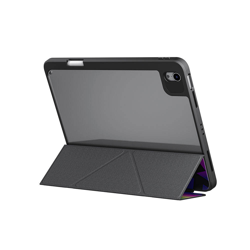 Apple iPad Air 11 2025 M3 Case SkinArma Holographic Design Transparent Back Removable Magnetic Kira Kobai Case - 6