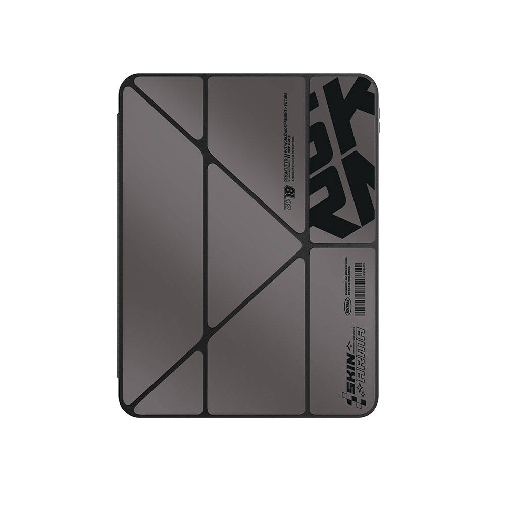 Apple iPad Air 11 2025 M3 Case SkinArma Holographic Design Transparent Back Removable Magnetic Kira Kobai Case - 3