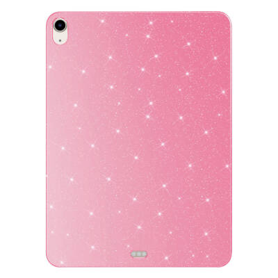 Apple iPad Air 11 2025 M3 Glitter Shiny Look Zore Tablet Cotton Case Pink