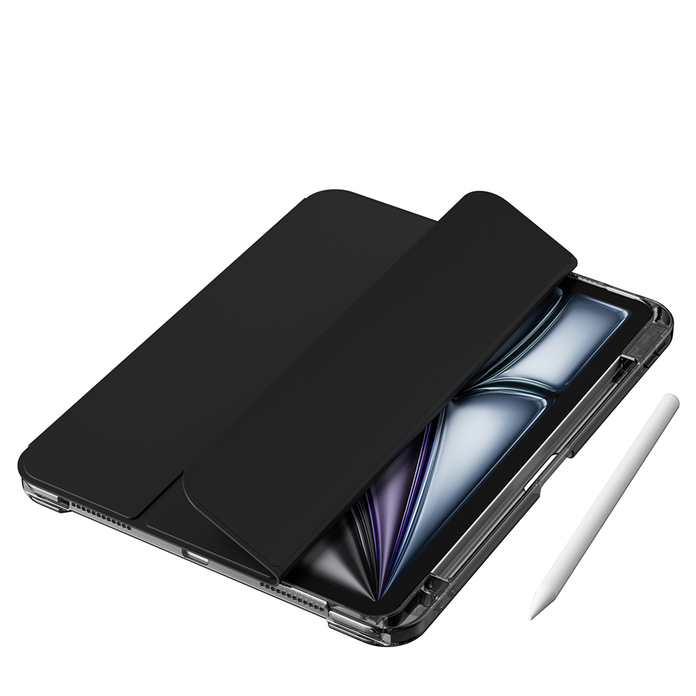 Apple iPad Air 11 2025 M3 Kılıf Magnetik Ayrılabilen Airbagli Zore Sliding Tablet Kılıfı - 34