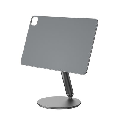 Apple iPad Air 12.9 2020 (4th Generation) Wiwu ZM-310 360 Degree Rotating Magnetic Head Tablet Stand Grey