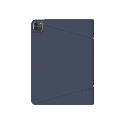 Apple iPad Air 13 2024 Amazingthing Matte Pro Mag Folio Katlanabilir Magnetik Standlı Kılıf Mavi