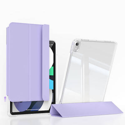 ​Apple iPad Air 13 2024 Case Magnetic Detachable Airbag Zore Sliding Tablet Case Lavender