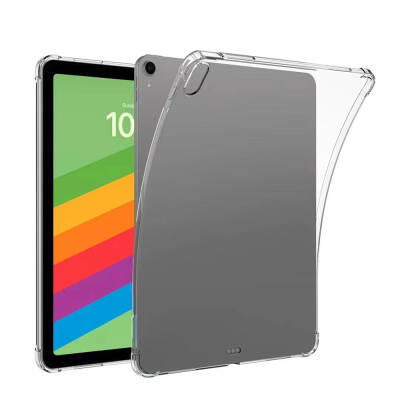 Apple iPad Air 13 2024 Kılıf Zore Tablet Nitro Anti Shock Silikon Kapak Şeffaf