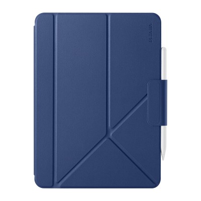 Apple iPad Air 13 2024 Pitaka Folio 3 Stand with Pencil Holder Case Navy blue