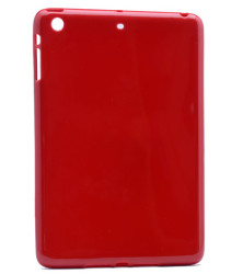 Apple iPad Mini 2-3 Case Zore Tablet Süper Silikon Cover Red