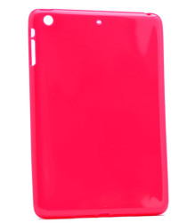 Apple iPad Mini 2-3 Kılıf Zore Tablet Süper Silikon Kapak Pembe