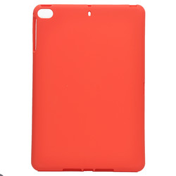 Apple iPad Mini 2-3 Kılıf Zore Sky Tablet Silikon Kırmızı