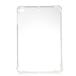 Apple iPad Mini 2-3 Kılıf Zore Tablet Nitro Anti Shock Silikon Kapak Renksiz