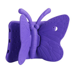 Apple iPad Mini 2 3 Zore Butterfly Stand Tablet Case Purple