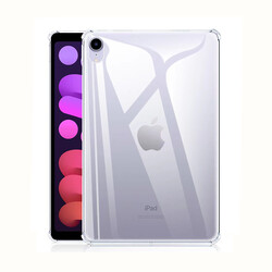 Apple iPad Mini 2021 (6.Generation) Case Zore Tablet Nitro Anti Shock Silicon Cover Colorless