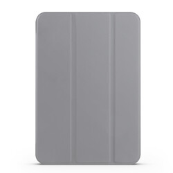 Apple iPad Mini 2021 (6.Nesil) Zore Smart Cover Standlı 1-1 Kılıf Gri