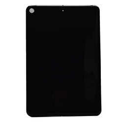 Apple iPad Mini 5 Kılıf Zore Tablet Süper Silikon Kapak Siyah