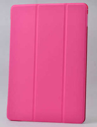 Apple iPad Mini 5 Zore Smart Cover Stand 1-1 Case Dark Pink