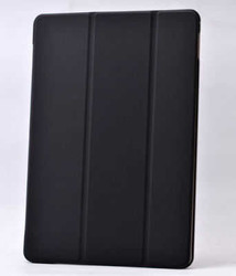 Apple iPad Mini 5 Zore Smart Cover Standlı 1-1 Kılıf Siyah