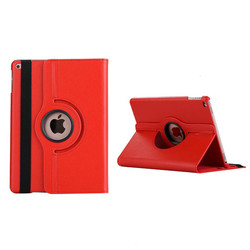 Apple iPad 10.2 (8.Generation) Zore Rotatable Stand Case Red