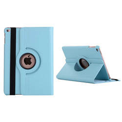 Apple iPad 10.2 (8.Generation) Zore Rotatable Stand Case Blue