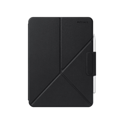 Apple iPad Pro 11 2018 Pitaka MagEZ Folio 2 Kalem Bölmeli Standlı Kılıf Siyah