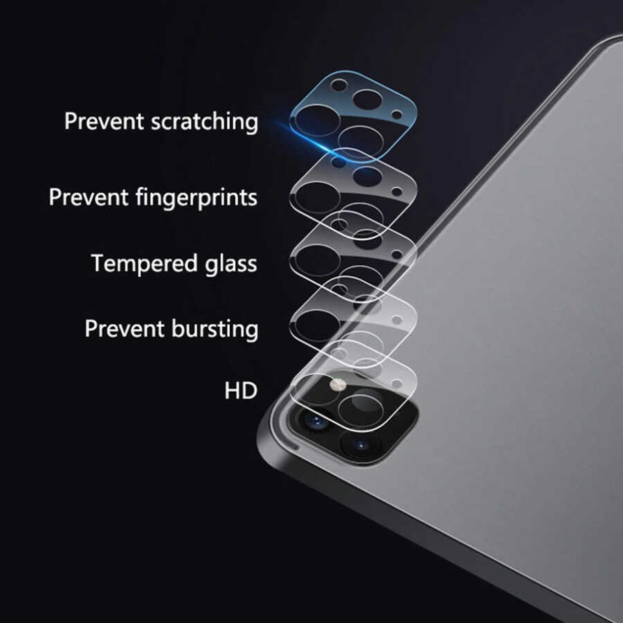 Apple iPad Pro 11 2020 (2.Nesil) Zore Kamera Lens Koruyucu Cam - 6