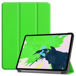 Apple iPad Pro 11 2020 (2.Nesil) Zore Smart Cover Standlı 1-1 Kılıf Yeşil
