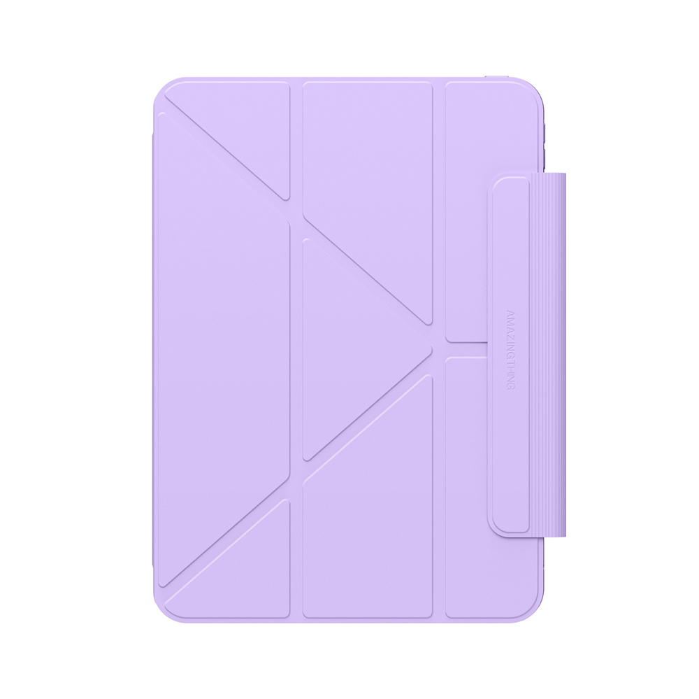 Apple iPad Pro 11 2024 Amazingthing Minimal Mag Foldable Stand Case with Stylus Holder - 1