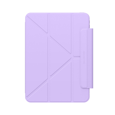 Apple iPad Pro 11 2024 Amazingthing Minimal Mag Katlanabilir Standlı Kalem Bölmeli Kılıf Mor