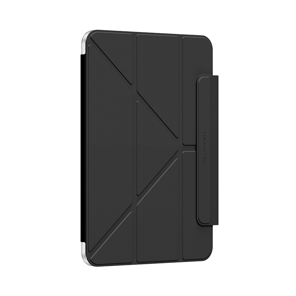 Apple iPad Pro 11 2024 Amazingthing Minimal Mag Katlanabilir Standlı Kalem Bölmeli Kılıf - 10
