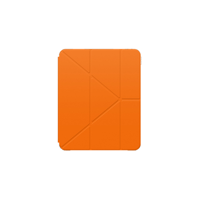 Apple iPad Pro 11 2024 Amazingthing Minimal Serisi Katlanabilir Standlı Kılıf Turuncu