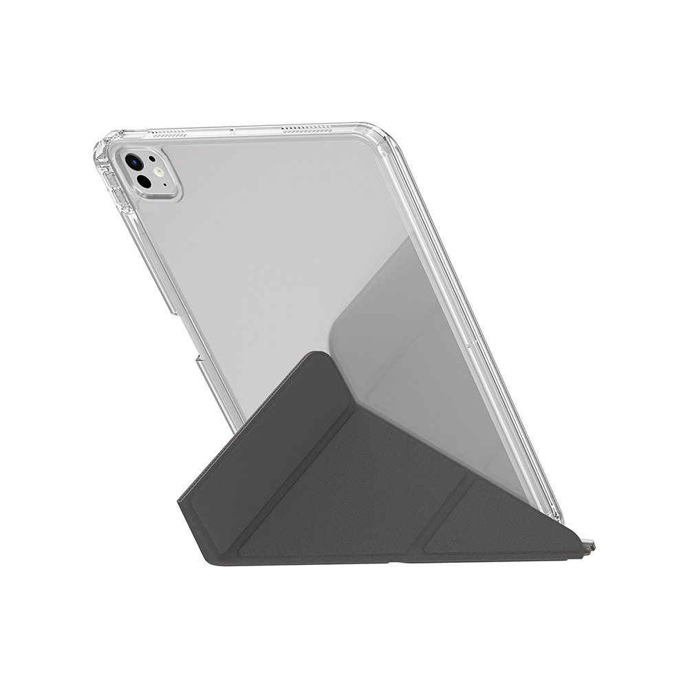 Apple iPad Pro 11 2024 Case Skinarma with Pen Holder, Transparent Back Stand, Magnetic Zeta Case - 7