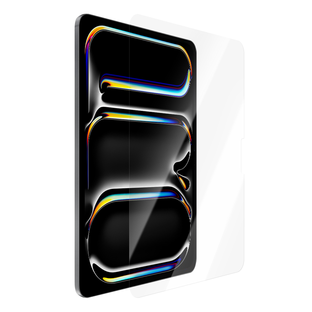 Apple iPad Pro 11 2024 CaseWorld Steel Shield Serisi Temperli Cam Ekran Koruyucu + Uygulama Aparatı - 4
