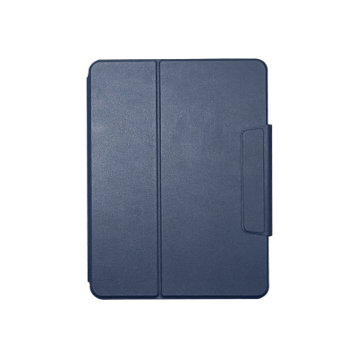 Apple iPad Pro 11 2024 Raptic Spin Detachable Folio PU Stand Case with Detachable Pencil Compartment Navy blue