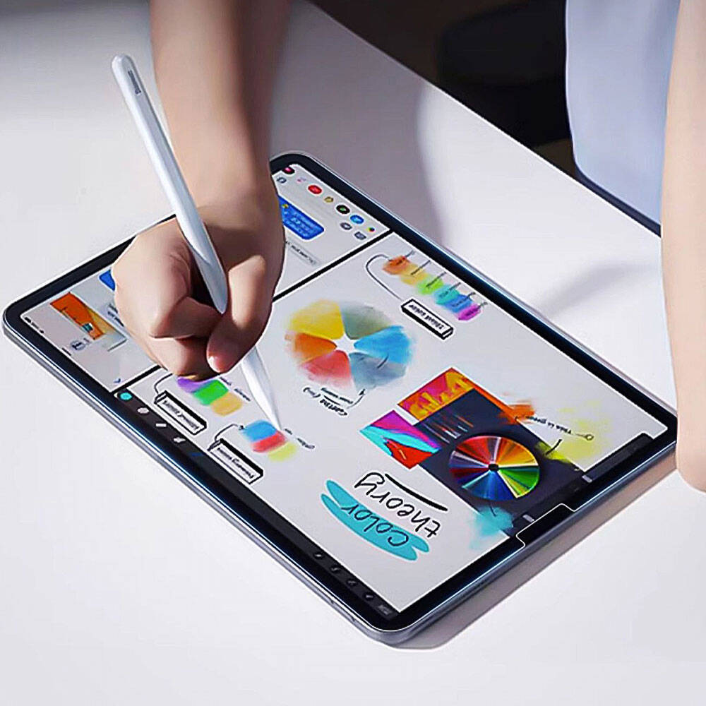 Apple iPad Pro 11 2025 5M Kağıt Hisli Wiwu iPaper Like Tablet Ekran Koruyucu - 5