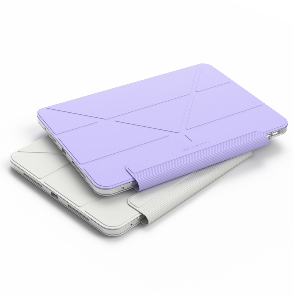 Apple iPad Pro 11 2025 M5 Amazingthing Minimal Mag Katlanabilir Standlı Kalem Bölmeli Kılıf - 23